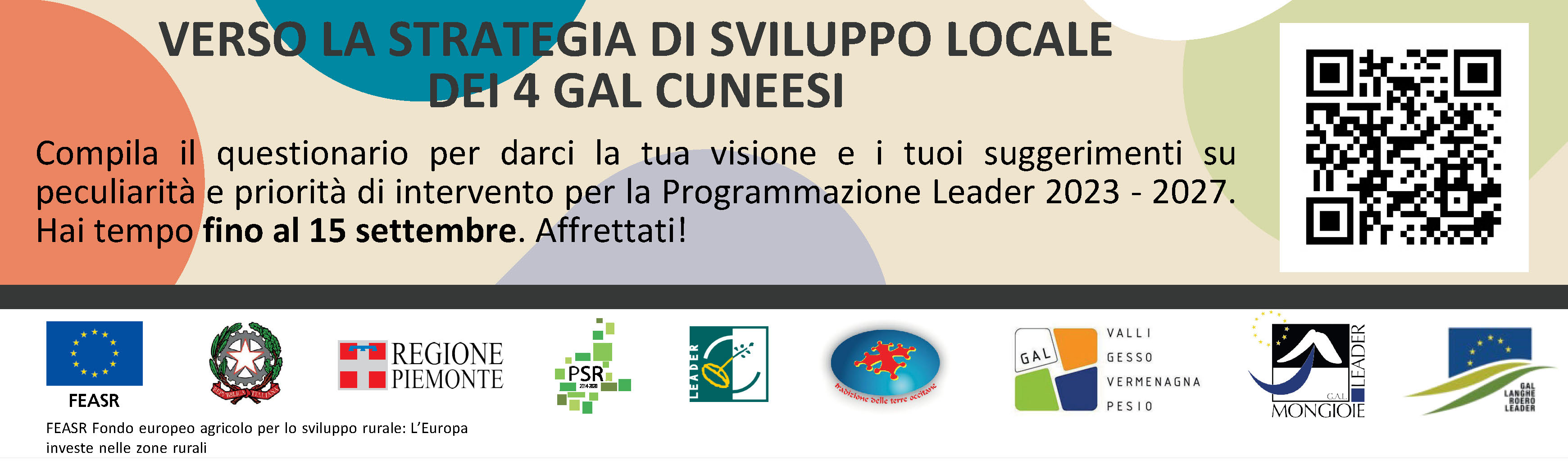 I 4 GAL cuneesi verso nuove Strategie per lo Sviluppo Rurale locale: on line il questionario 